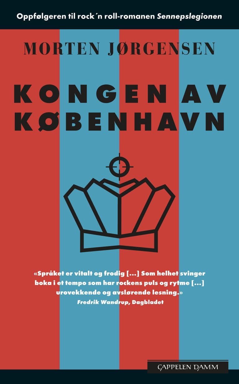 Omslag Kongen av København av Morten Jørgensen (Heftet)