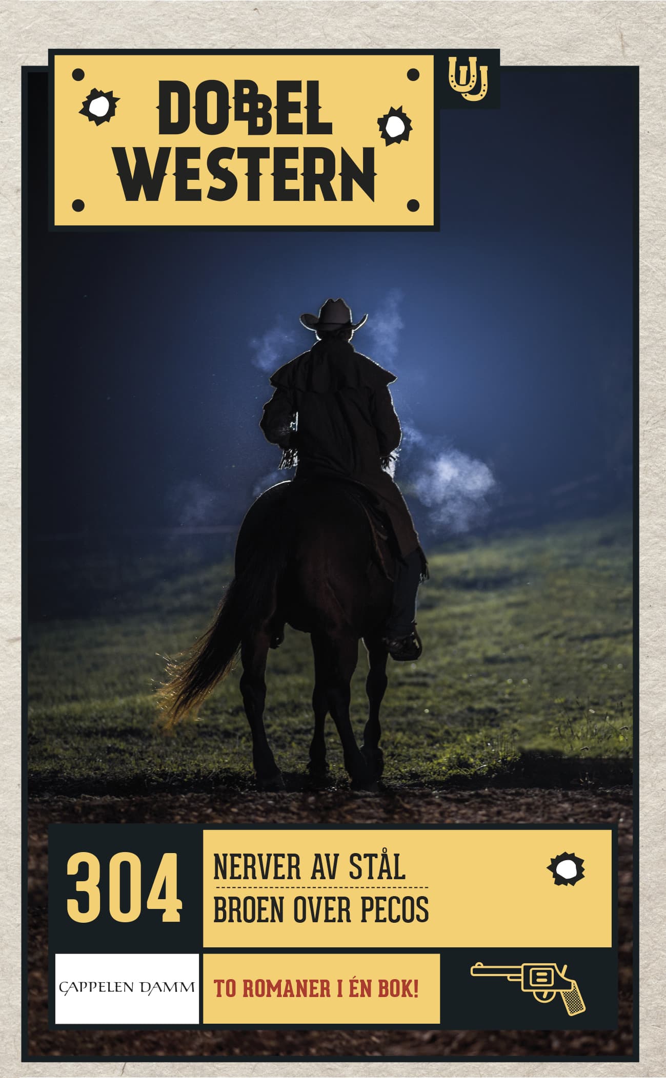 Omslag Nerver av stål/Broen over Pecos av Jackson Cole (Heftet)