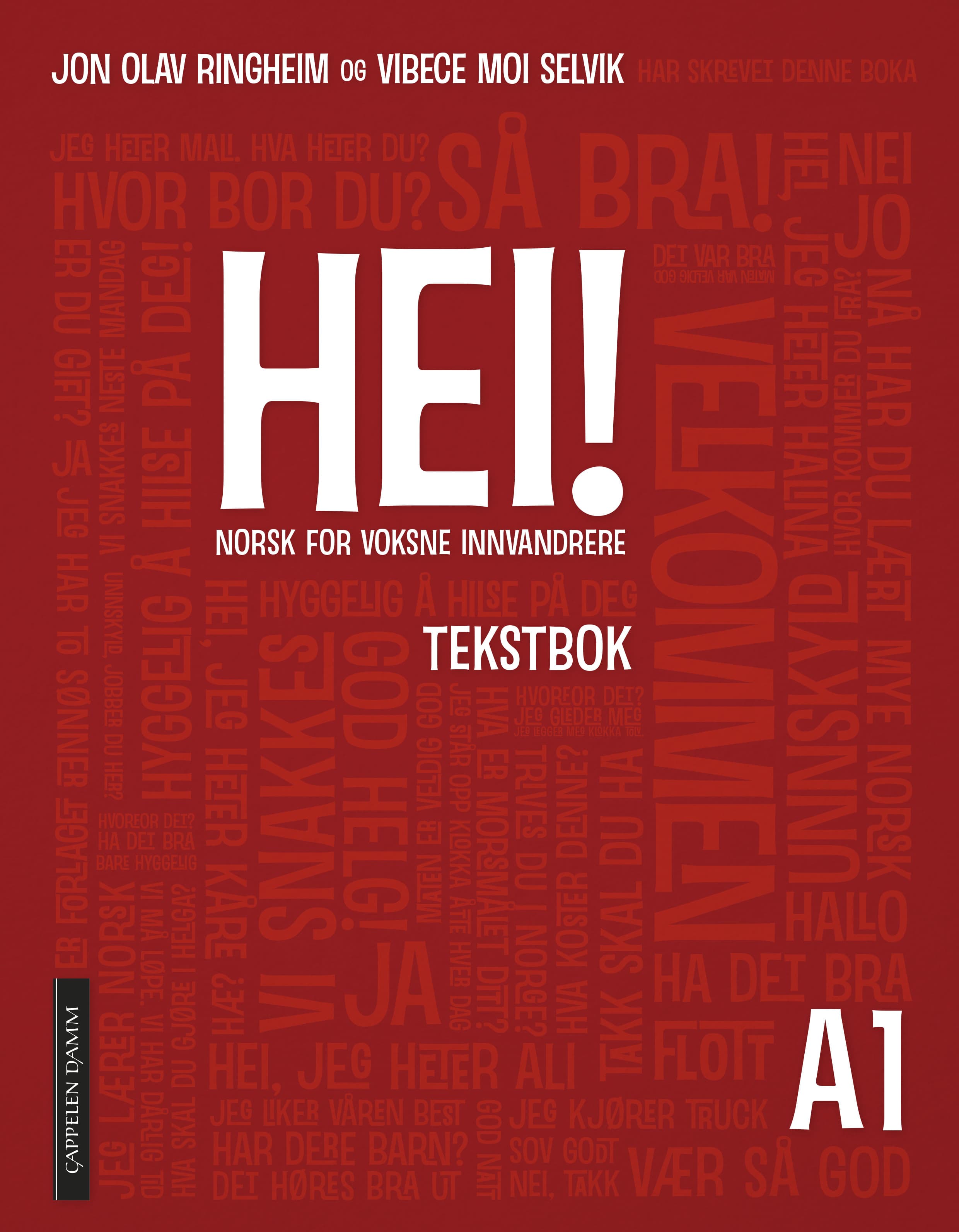 Omslag Hei! A1 Tekstbok av Jon Olav Ringheim og Vibece Moi Selvik (Heftet)