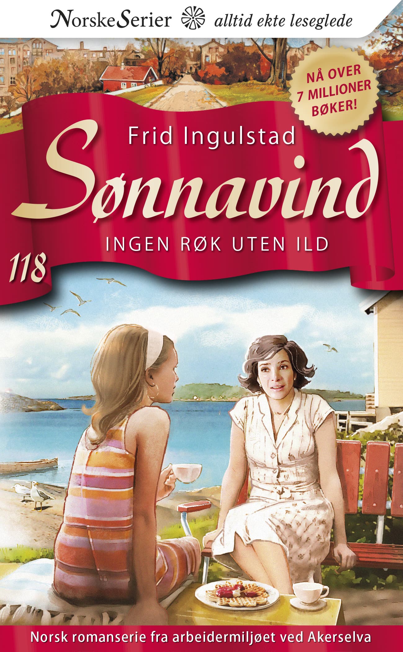 Omslag Ingen røk uten ild av Frid Ingulstad (Heftet)