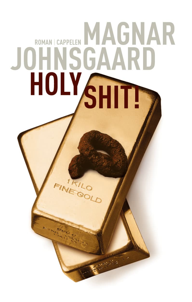 Omslag Holy shit! av Magnar Johnsgaard (Innbundet)