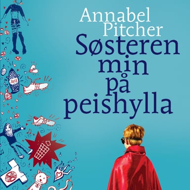 Omslag av "Søsteren min på peishylla"