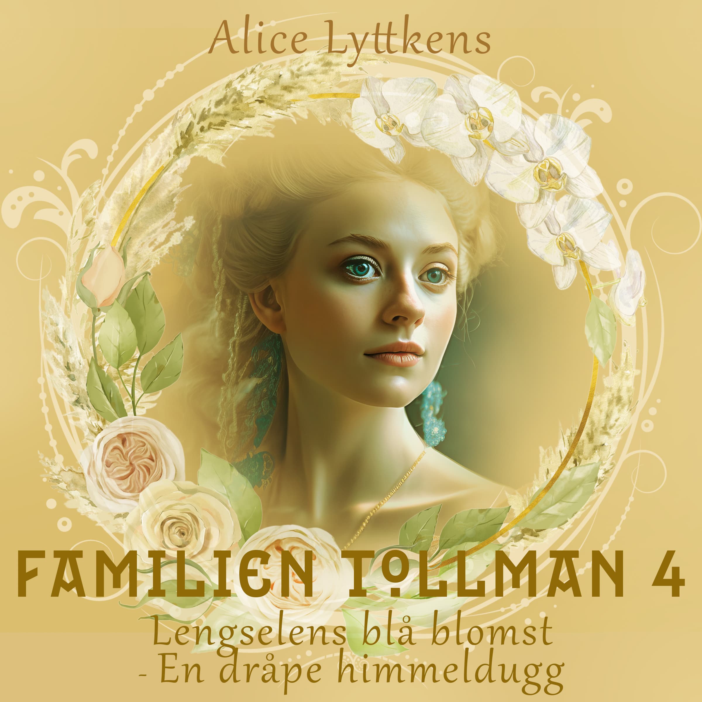 Omslag Lengselens blå blomst - En dråpe himmeldugg av Alice Lyttkens (Lydbok)