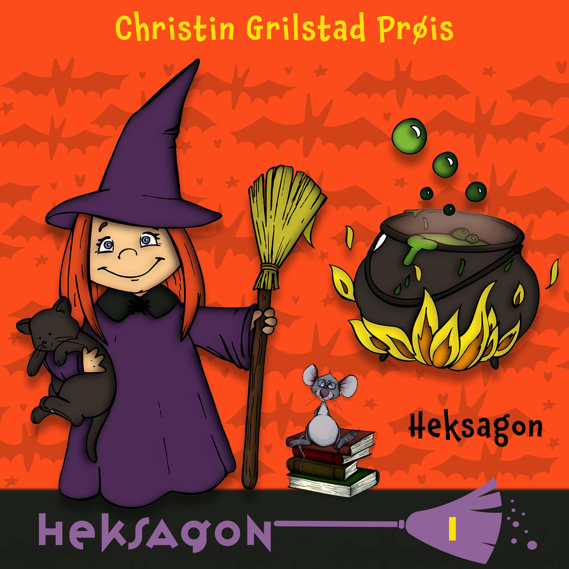 Omslag Heksagon av Christin Grilstad Prøis (Lydbok)