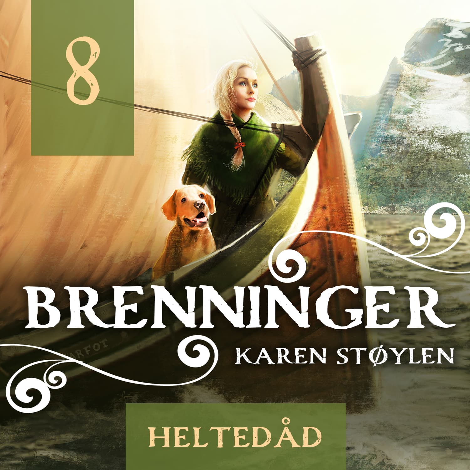 Omslag Heltedåd av Karen Støylen (Lydbok)