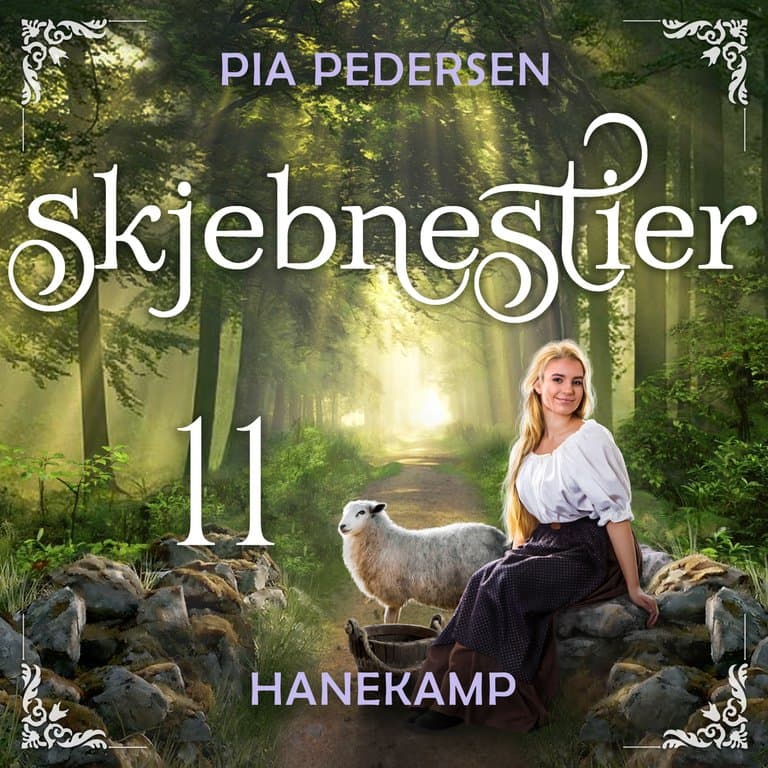 Omslag Hanekamp av Pia Pedersen (Lydbok)