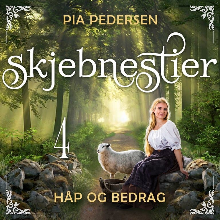 Omslag Håp og bedrag av Pia Pedersen (Lydbok)