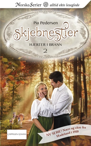 Omslag av "Hjerter i brann"