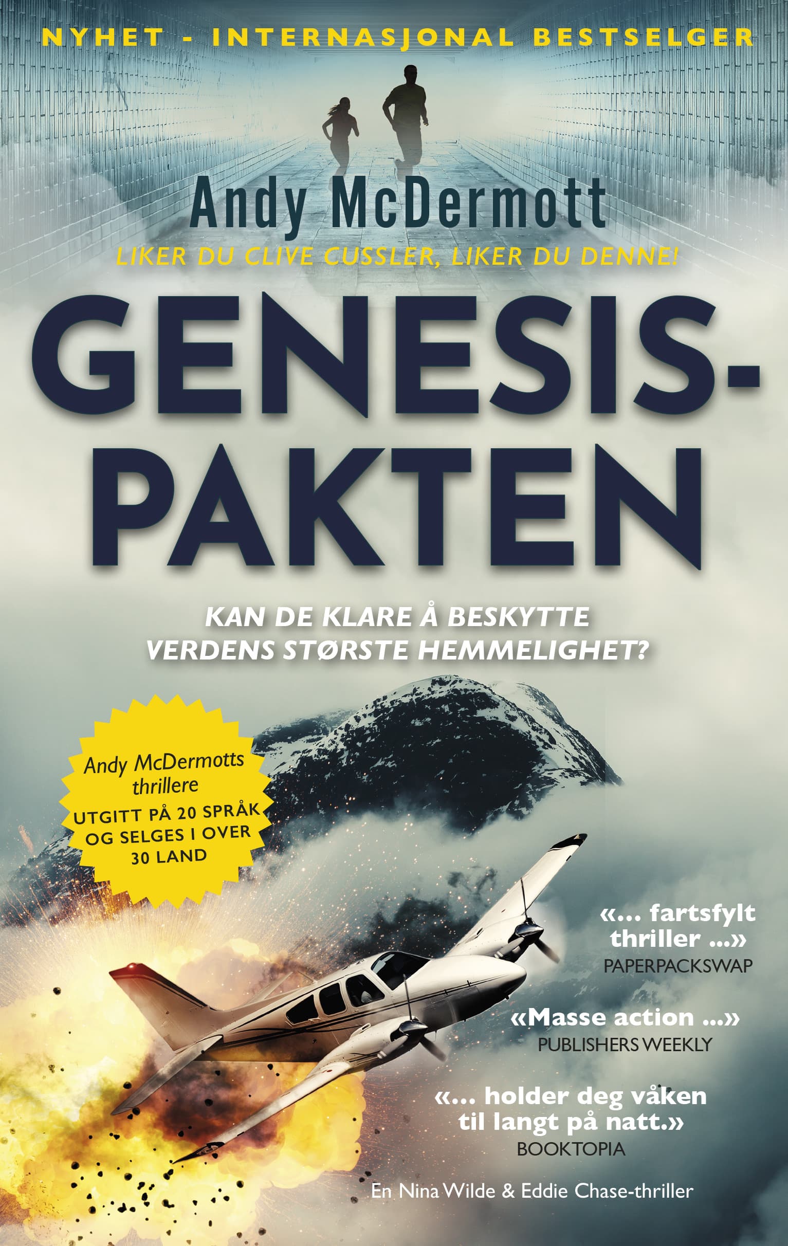 Omslag Genesis-pakten av Andy McDermott (Ebok)