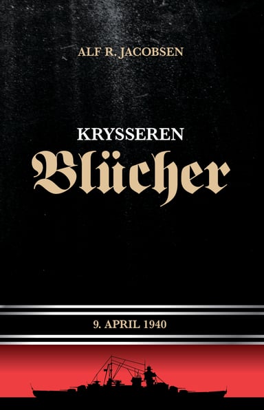 Omslag av "Krysseren Blücher"