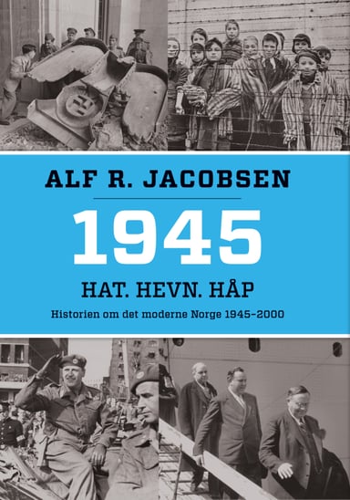 Omslag av "1945 Hat. Hevn. Håp"