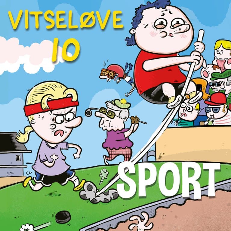Omslag Vitseløve 10 - Sport av Flere (Lydbok)