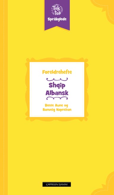 Toktok Språkglede Foreldrehefte Albansk
