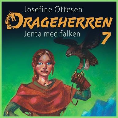 Omslag av "Jenta med falken"