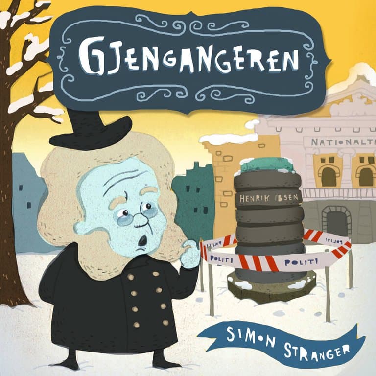 Omslag Gjengangeren av Simon Stranger (Lydbok)