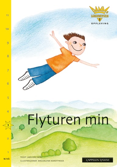 Omslag av "Damms leseunivers 2 Opplevelse: Flyturen min"