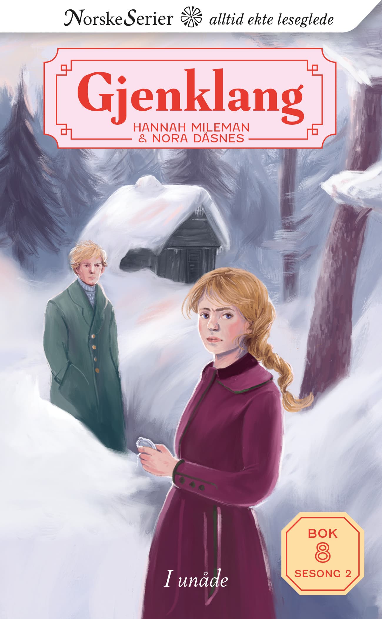 Omslag I unåde av Nora Dåsnes og Hannah Mileman (Heftet)