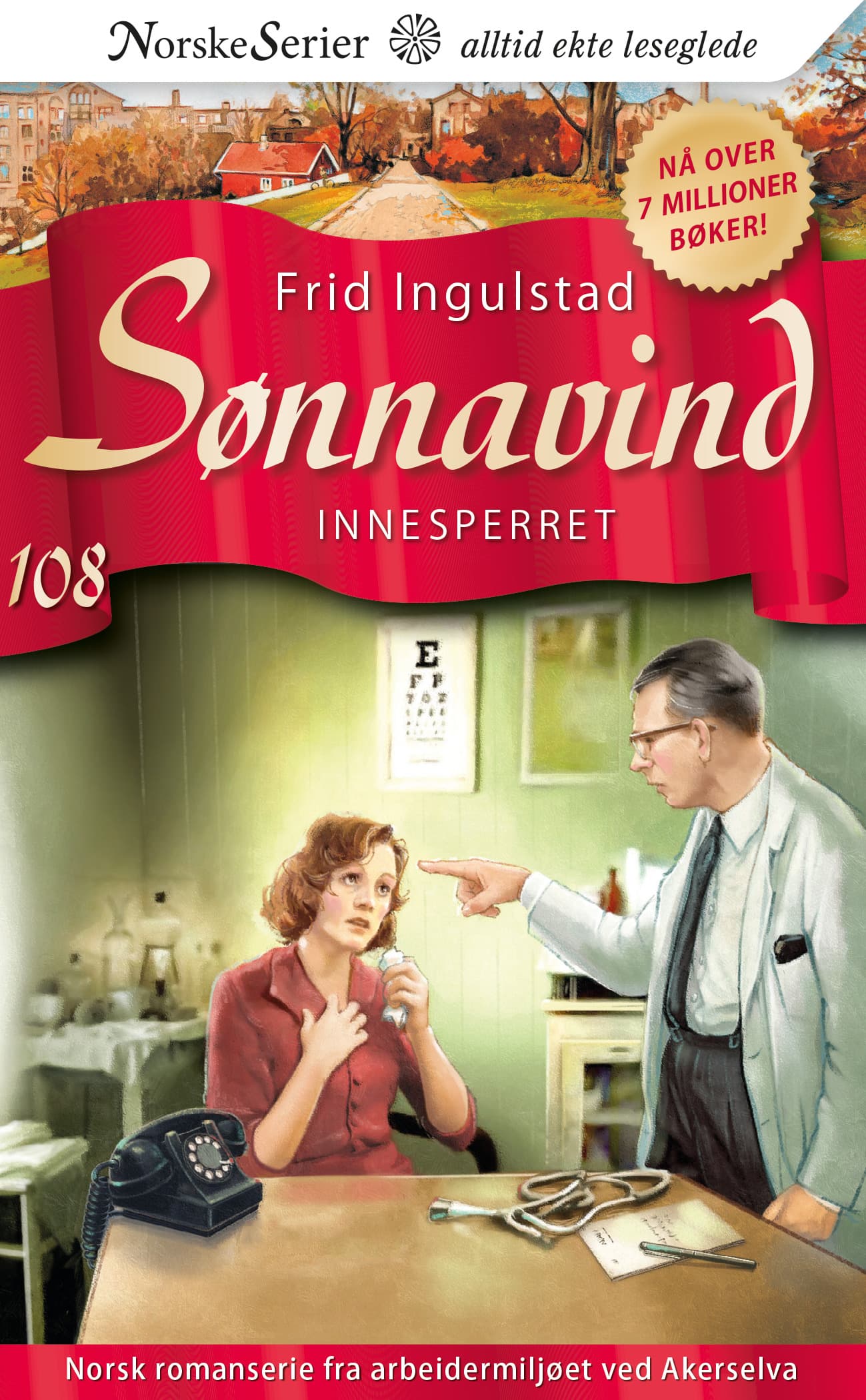 Omslag Innesperret av Frid Ingulstad (Heftet)