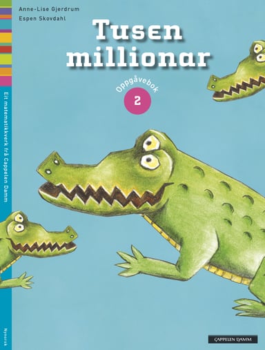 Omslag av "Tusen millionar 2 Oppgåvebok"