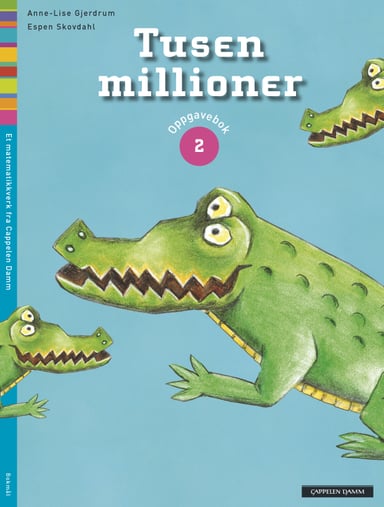 Omslag av "Tusen millioner 2 Oppgavebok"