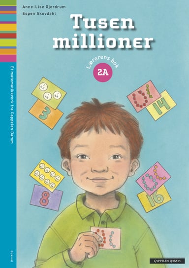 Omslag av "Tusen millioner 2A Lærerens bok"
