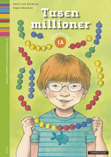 Omslag av "Tusen millioner 1A Lærerens bok"