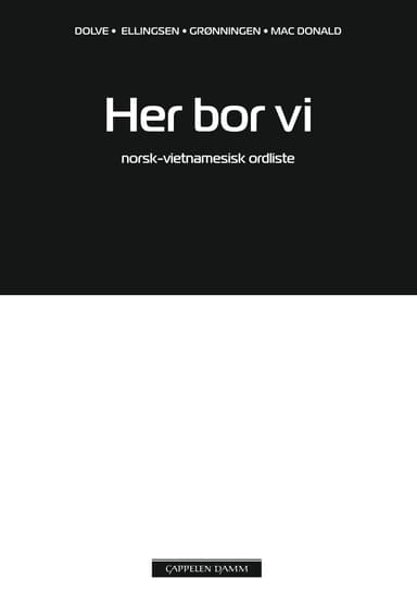Her bor vi Norsk-tyrkisk ordliste