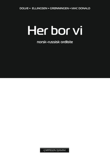Her bor vi Norsk-russisk ordliste