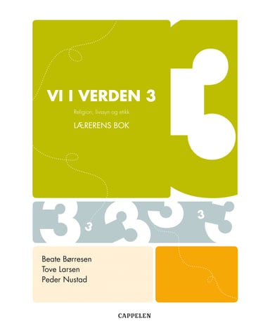 Omslag av "Vi i verden 3 Lærerens bok"