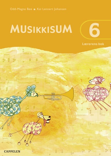 Omslag av "MusikkisuM 6 Lærerens bok"