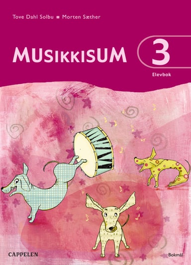 Omslag av "MusikkisuM 3 Elevbok"
