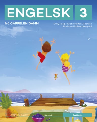 Omslag av "Engelsk 3 frå Cappelen Damm Textbook"