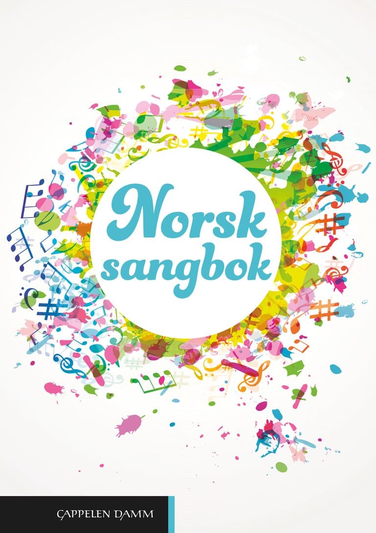 Omslag Norsk sangbok av Folkehøgskoleforbundet (Innbundet)