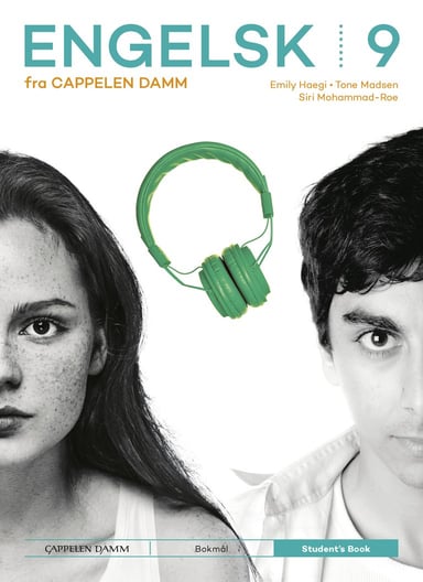Omslag av "Engelsk 9 fra Cappelen Damm Student’s Book"