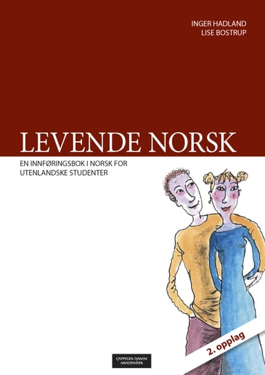 Omslag av "Levende norsk"