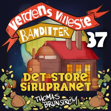 Omslag av "Det store sirupranet"