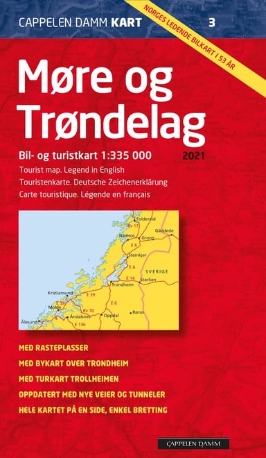Omslag av "Møre og Trøndelag 2021 brettet (CK 3)"