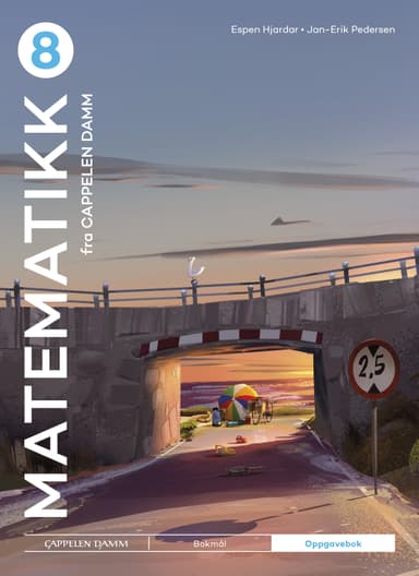 Matematikk 8 fra Cappelen Damm Oppgavebok