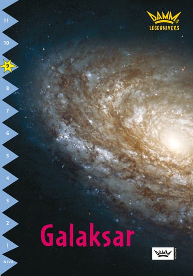 Omslag av "Damms leseunivers 1: Galaksar"