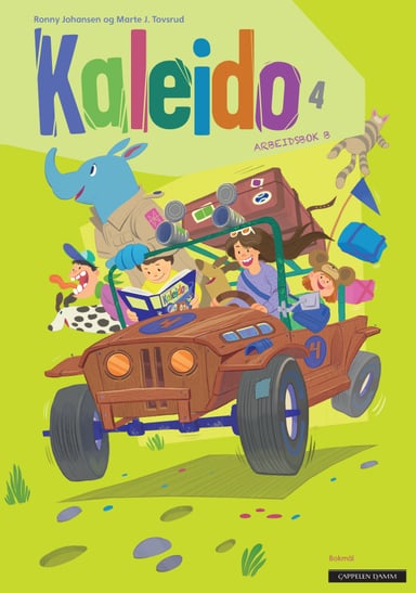 Omslag av "Kaleido 4 Arbeidsbok B"