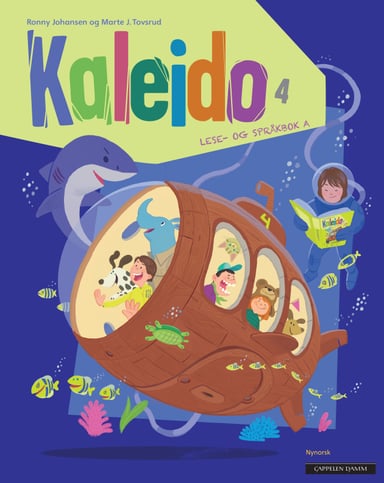 Omslag av "Kaleido 4 Lese- og språkbok A"