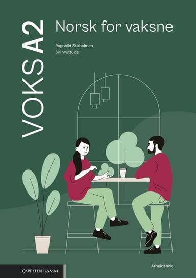 Omslag av "Voks A2 Norsk for vaksne Arbeidsbok"