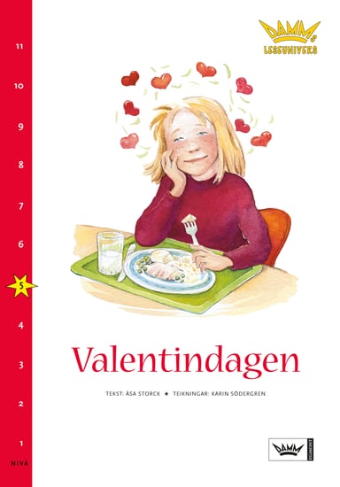 Omslag av "Damms leseunivers 1: Valentindagen"