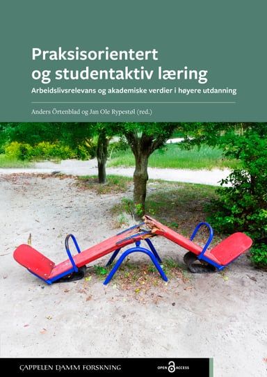Omslag av "Praksisorientert og studentaktiv læring"