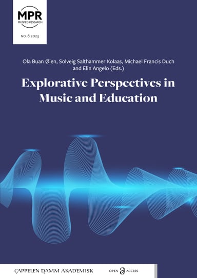 Omslag av "Explorative Perspectives in Music and Education"