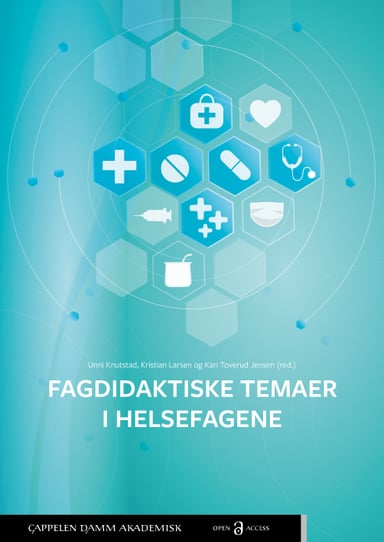 Omslag av "Fagdidaktiske temaer i helsefagene"