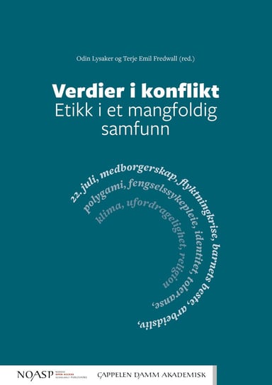 Omslag av "Verdier i konflikt"