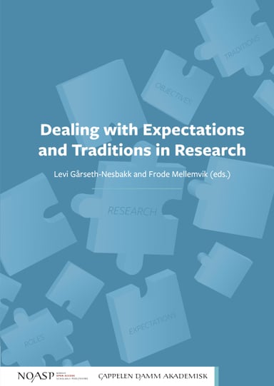 Omslag av "Dealing with Expectations and Traditions in Research"