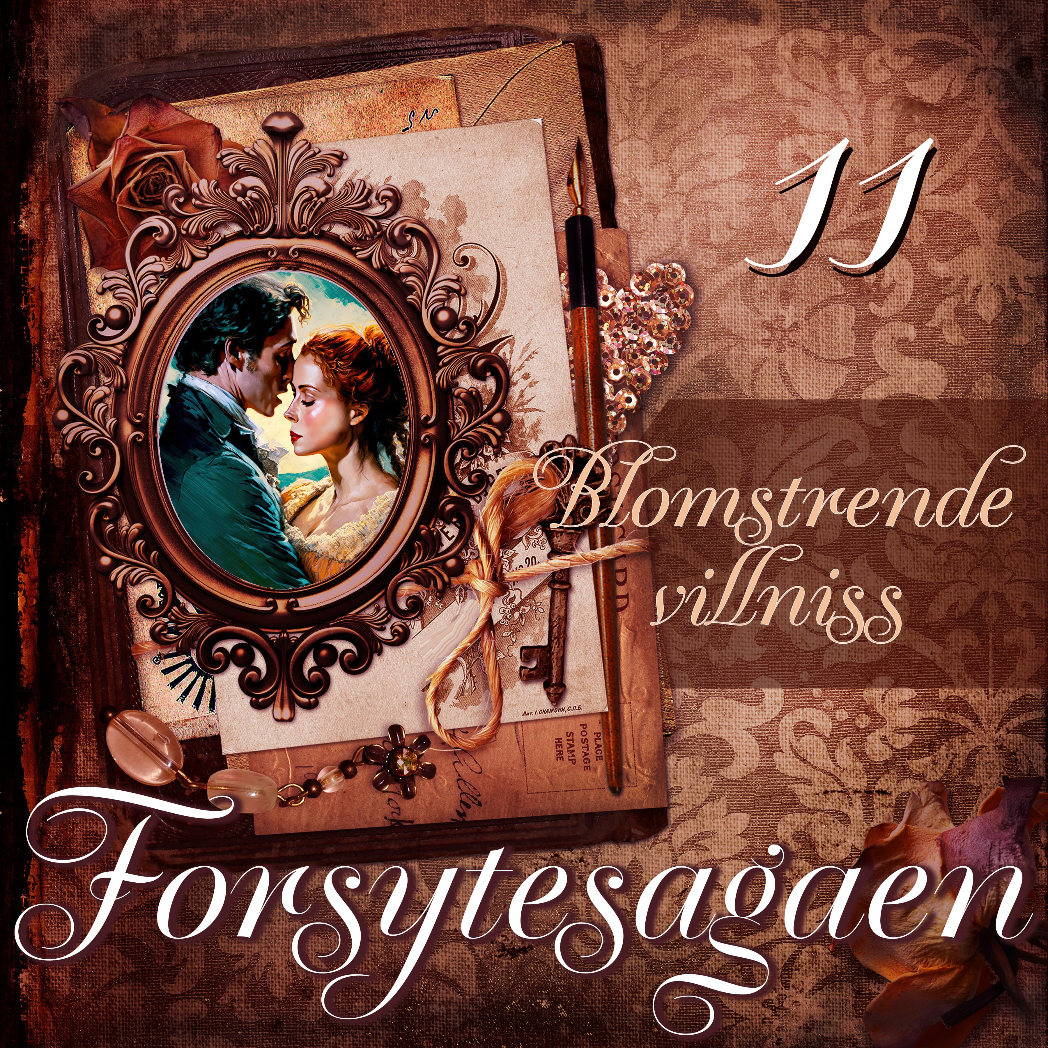 Omslag Blomstrende villniss av John Galsworthy (Lydbok)