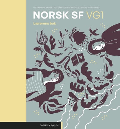 Omslag av "Norsk SF vg1 Lærerens bok (2025)"